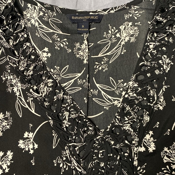 Banana Republic blouse 3/4 sleeves size S - Picture 6 of 8